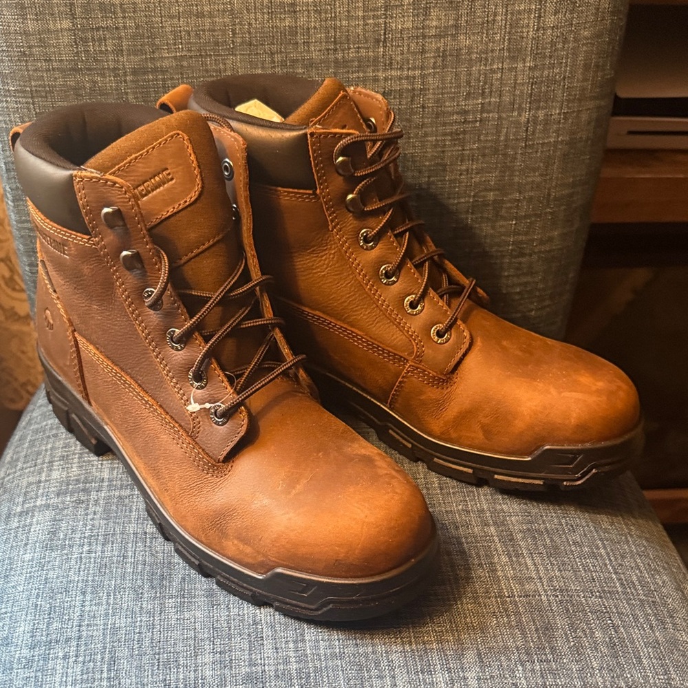 Wolverine Men's Tan Leather Boots